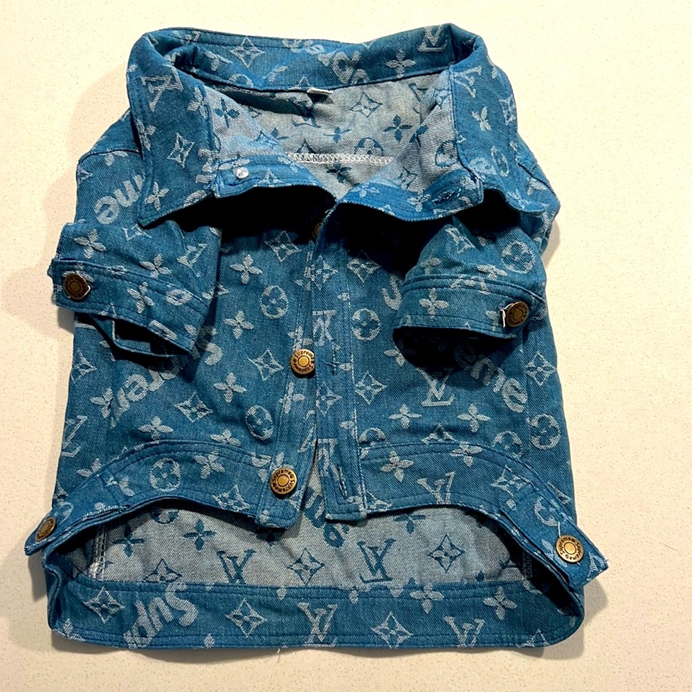 Supreme LV frenchie dog jacket